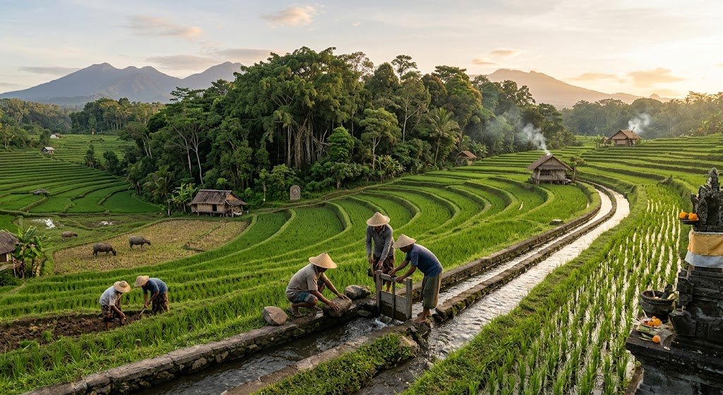 Palemahan Subak Rice Fields